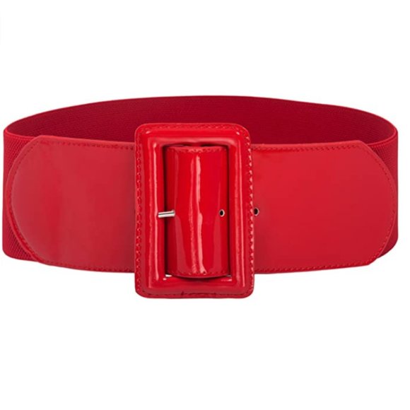 Women\'s Stretchy Belt 1950s 3 Inch Wide Elastic main image 4